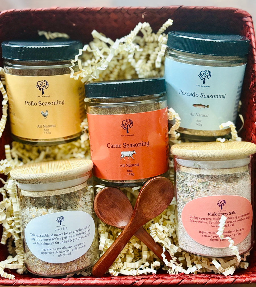 Fox Gourmet Ultimate Gift Box of Seasonings — complete Latin seasoning collection